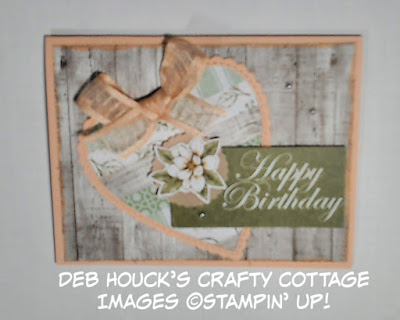 Layered Hearts, Birthday Cards, Deb Houck's Crafty Cottage, Stampin' Up!, Independent Stampin' Up! Demonstrator