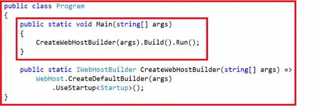 ASP.NET Core Program Class