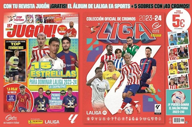 Football Cartophilic Info Exchange: Panini (Spain) - LaLiga Este 2023-24  (01) - First News