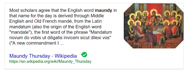 https://en.wikipedia.org/wiki/Maundy_Thursday