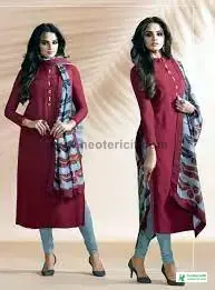 Girls Kurti Dress - Girls Kurti Design 2023 - Kurti Collection Images - Ladies Kurti Design - stylish kurti design - NeotericIT.com - Image no 7