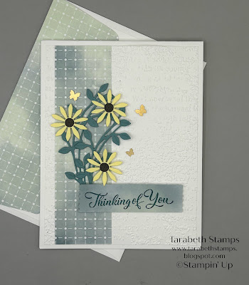 Stampin' Up Dainty Delight Go To Greetings Thinking of You Card by Tarabeth Stamps