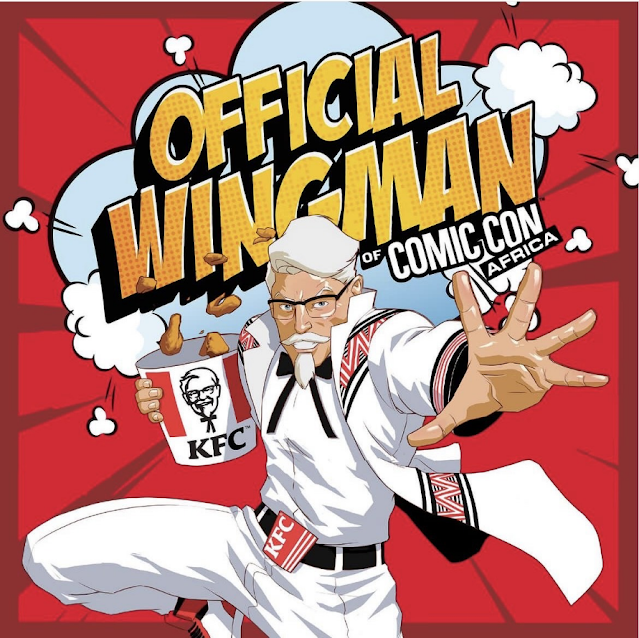 KFC as @ComicConAfrica Wingman: The Finger-Lickin' Sponsor Continues Its Delicious Partnership!