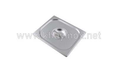 Nắp khay inox GN 2/3 không đục lỗ