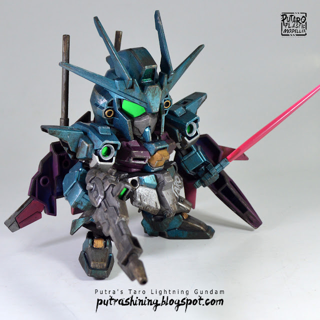 SD Lightning Gundam Custom by Putra Shining