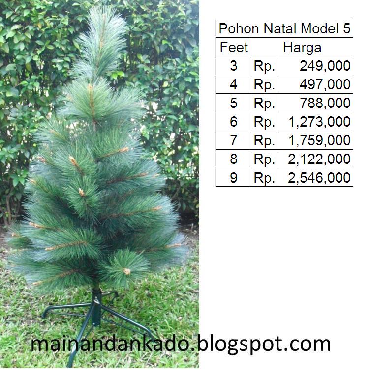 Mainan Anak dan Kado jual pohon natal harga murah terbaru 