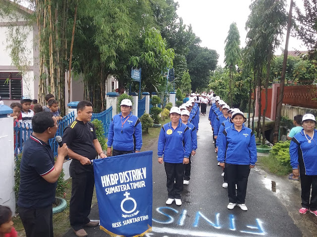 Ini Juara Gerak Jalan di HKBP Siantar Timur, Ada Videonya Lho