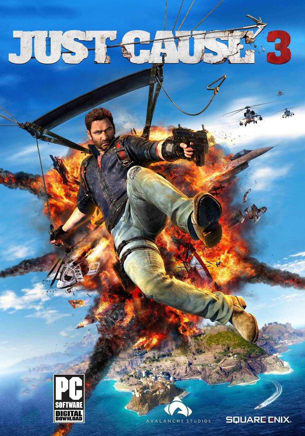 DOWNLOAD JUST CAUSE 3 HIGHLY COMPRESSED FOR PC IN 1 GB PARTS - TRAX GAMING CENTER