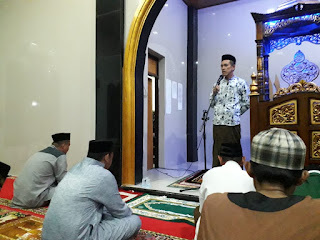 Camat Labakkang Sampaikan ini Saat Hadiri Safari Ramadhan Di Masjid Nurul Mukminin Boddie Pangkep