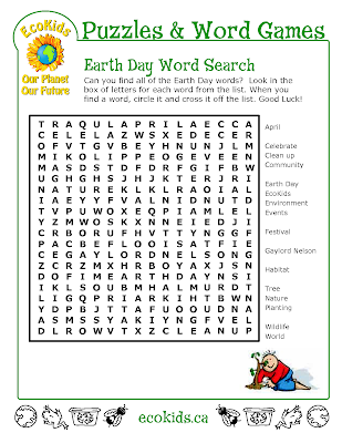 Earth Day Wordsearch 4