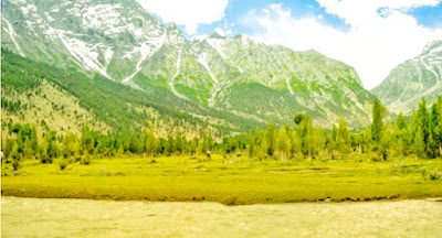 Beautiful view of Busho Valley وادی بشو کا خوبصورت منظر