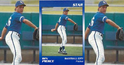 Ben Pierce 1990 Baseball City Royals card