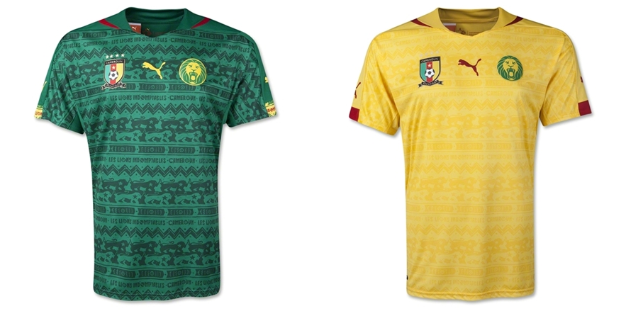 Kamerun - Jersey Grade Ori Piala Dunia 2014