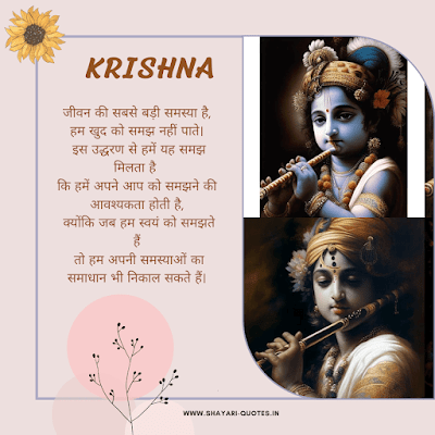 Krishna Motivational Image
