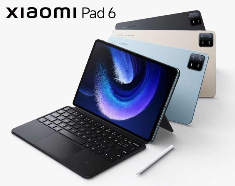 Xiaomi Pad 6, 6 Pro announced with SD870, SD8+G1 and up to 144Hz refresh rates!