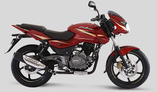 Bajaj Pulsar 180 Dyno Red color