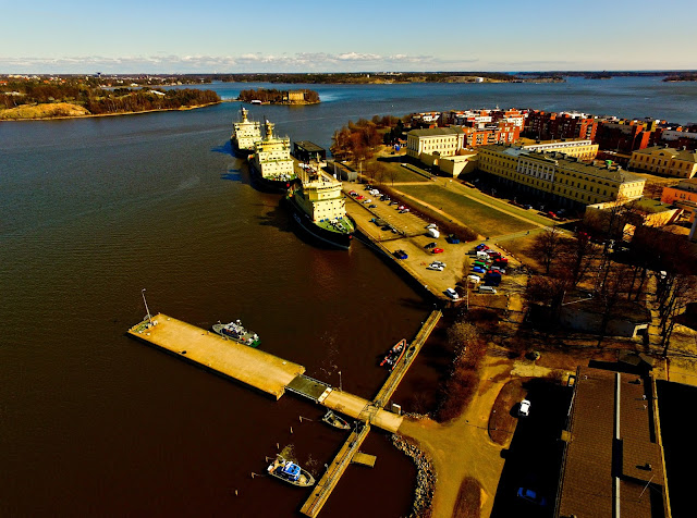 Drone Namibia in Helsinki, Finland - aerial photos