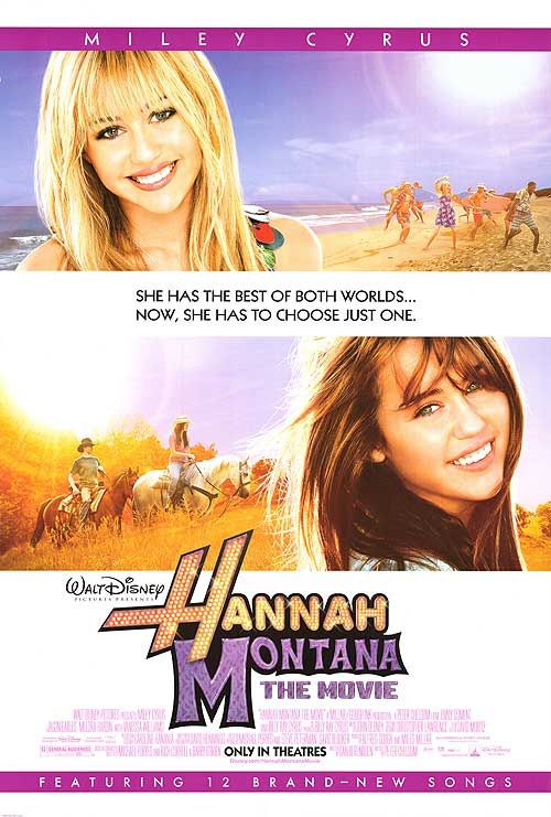 Hannah Montana The Movie poster