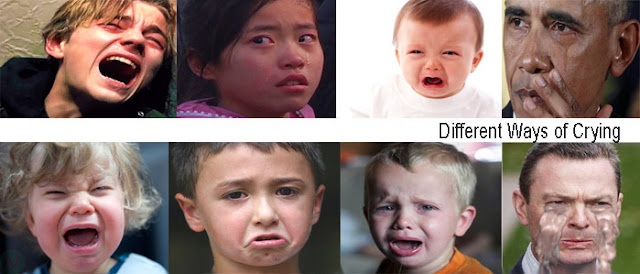 different ways of crying name, crying, cry