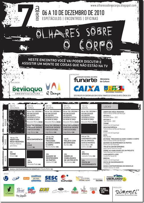 7 edicao Olhares Sobre o Corpo