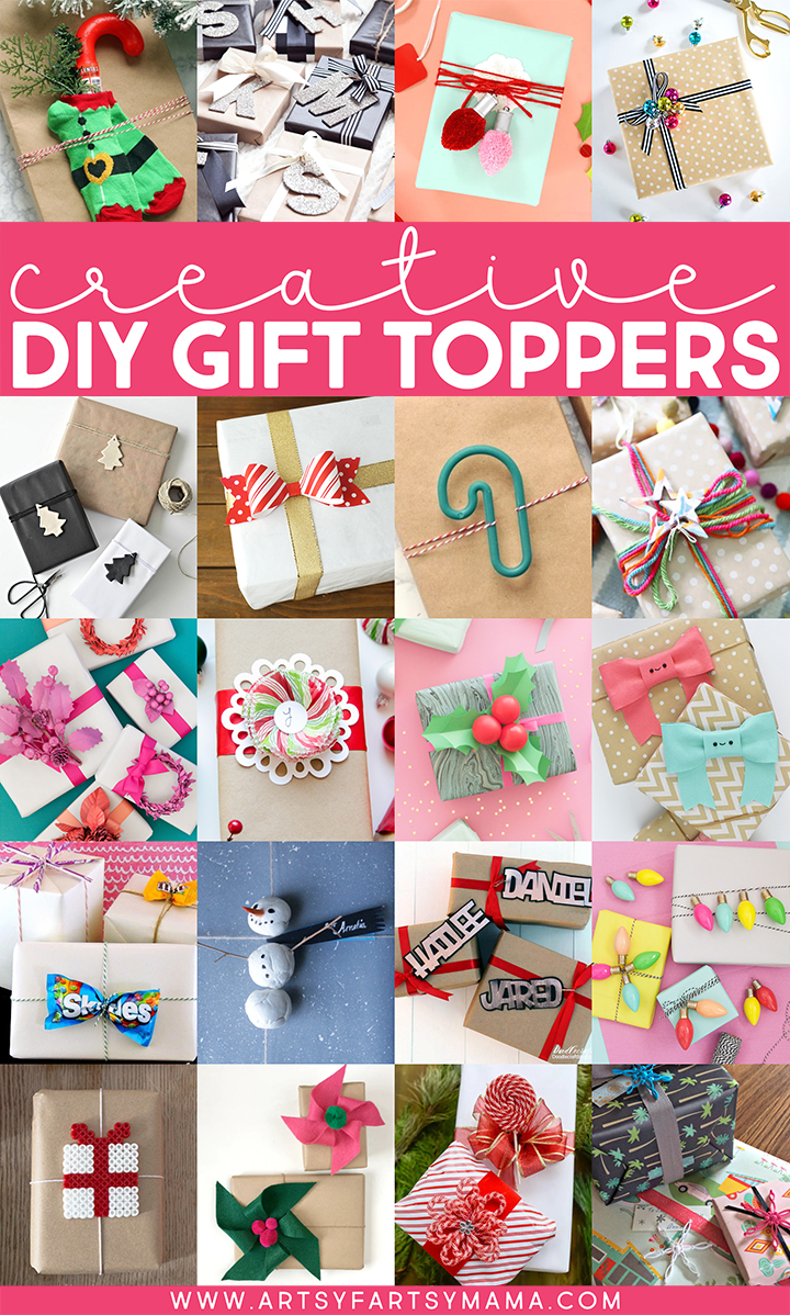 Creative DIY Holiday Gift Toppers