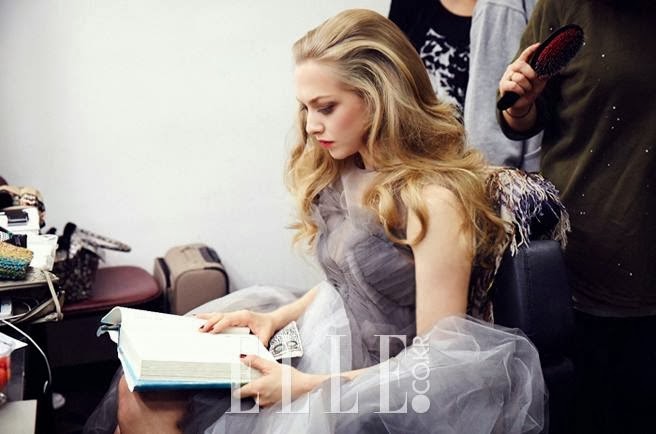 Magazine Photoshoot : Amanda Seyfried Photoshot For Elle Magazine Korea January 2014 Issue