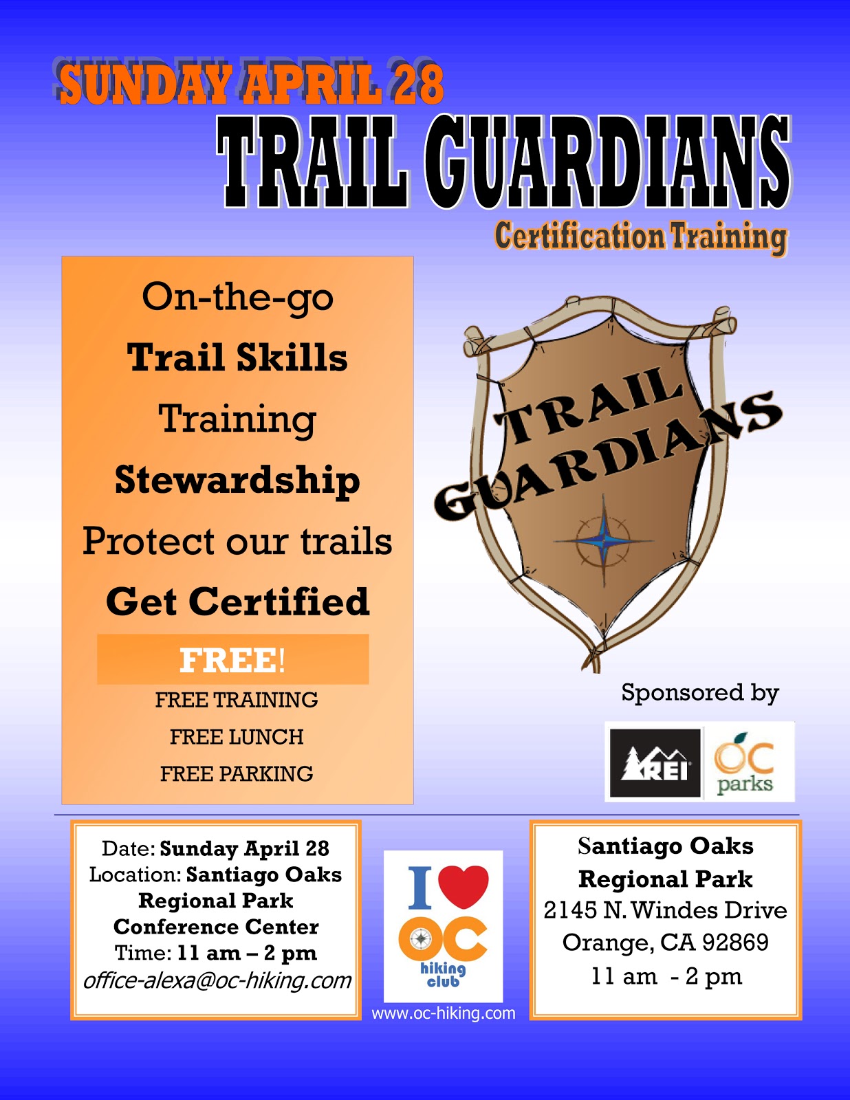 Orange County Hiking Club - April+2013+TG+FLYER