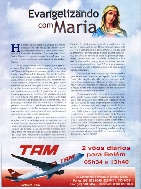 PROGRAMA DA FESTA DE NOSSA SENHORA DA CONCEIÇÃO – 2002 – Santarém – Pará - Brasil