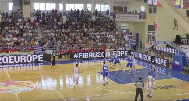 EOK - FIBA U20 | Live ΕΛΛΑΔΑ - Κροατία  (GRE-CRO 24.07.2016 18.45) Ευρωπαϊκό Πρωτάθλημα στην Χαλκίδα