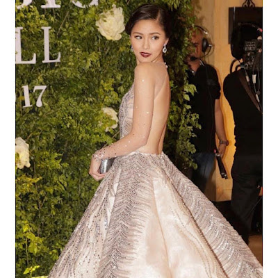 Kim Chiu breaks rules; opts out for a pink gown at the 2017 Star Magic Ball