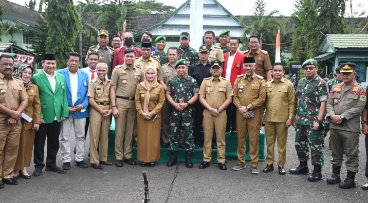 Buka Diklatsarmil Komcad, Pangdam Hasanuddin Berpesan Penanaman Nilai-Nilai Kesadaran Bela Negara Untuk Hadapi Ancaman