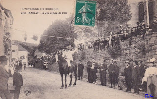 jeu oie auvergne autrefois