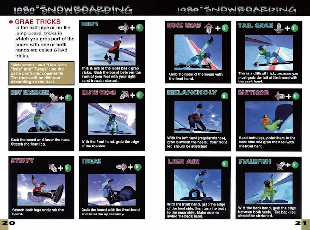 1080° Snowboarding Instrucciones 2