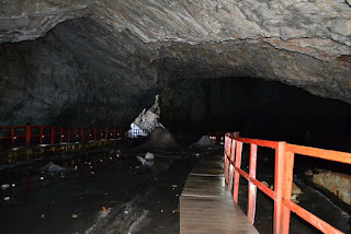  Pasarela din lemn - Pestera Scarisoara- Poza