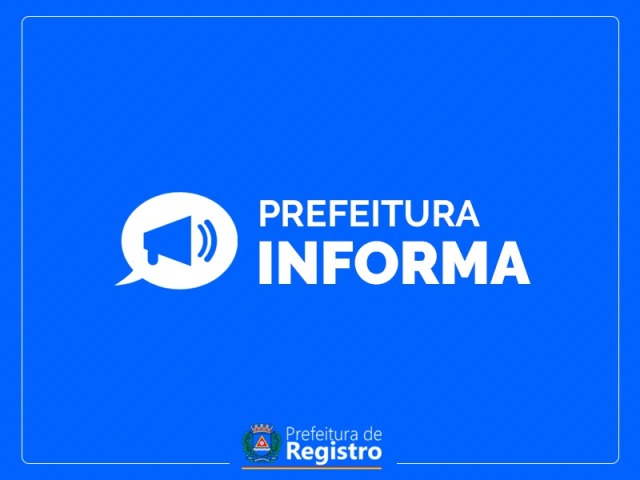 Decreto estabelece ponto facultativo o dia 30/10 em Registro-SP