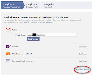 Cara Daftar FB Facebook Baru