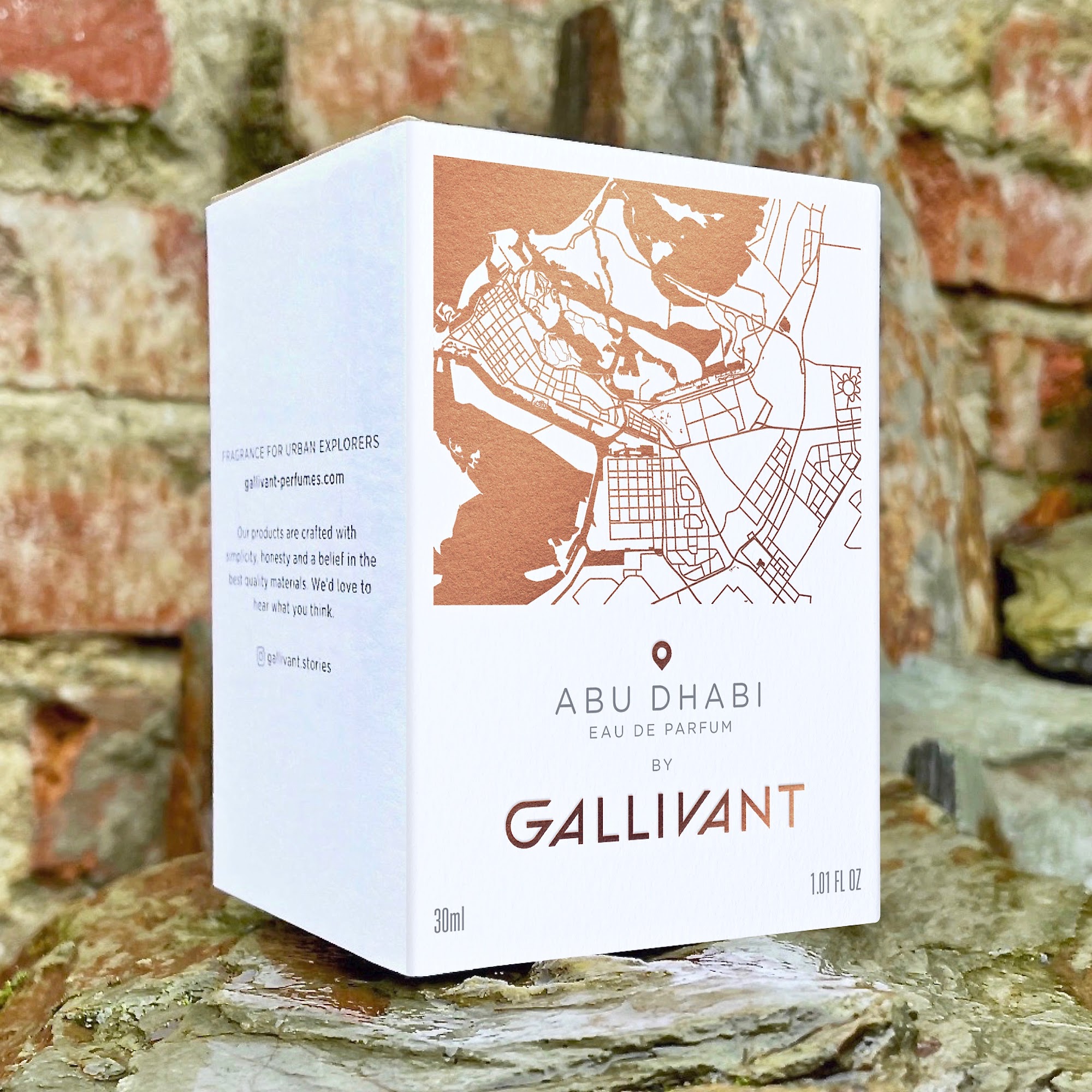 Gallivant Abu Dhabi Perfume Bottle Box