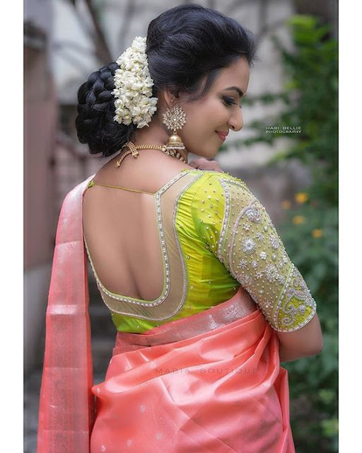 get Designer look to your old sarees