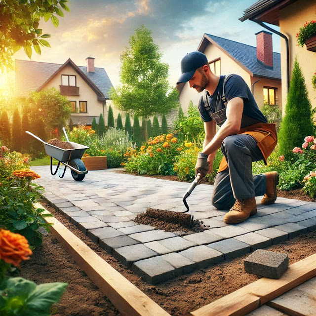 Build a Paver Patio from Start to Finish