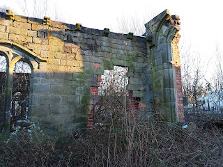 <img src="Dukinfield Old Hall Chapel" alt=" images of Tudor buildings and churches in England">