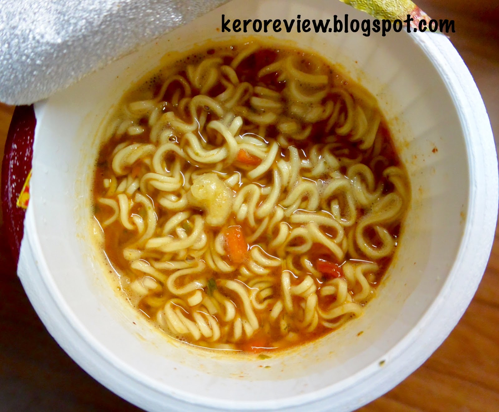รีวิว ไวไว ควิกแสบ บะหมี่ถ้วยกึ่งสำเร็จรูป รสต้มยำมันกุ้ง (CR) Review instant cup noodles TomYum Mun Goong, WaiWai Brand.