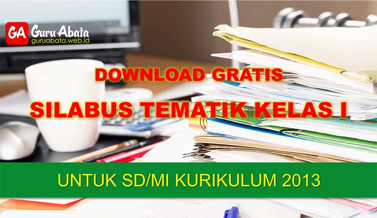 silabus sd kelas 1 kurikulum 2013 revisi terbaru