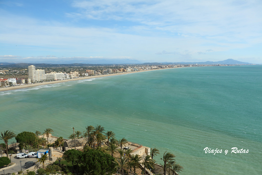 Vistas desde el Castillo del Papa Luna de Peñíscola