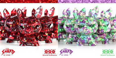 Valentine’s Day Shard Blind Bag Resin Figures by Scott Tolleson