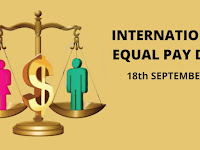 International Equal Pay Day - 18 September.