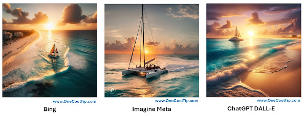 AI Image Creation Comparison Bing Meta Dall-E