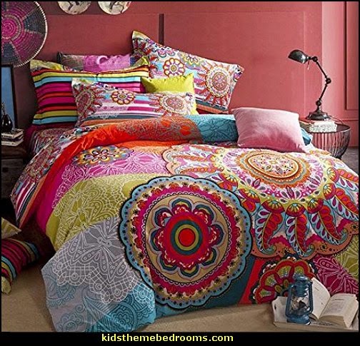 Manor: Boho Style Decorating - Boho decor - Bohemian bedding - boho ...