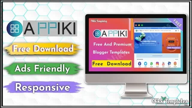 (Orginal) Appiki - App Store & Review Blogger Template - Nikk Templates