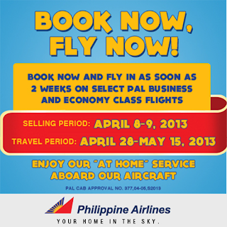 New PAL and PAL Express promo: Book now, fly now