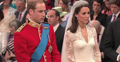 Prince William and Kate Middleton Royal Wedding Dress / Gown Photo